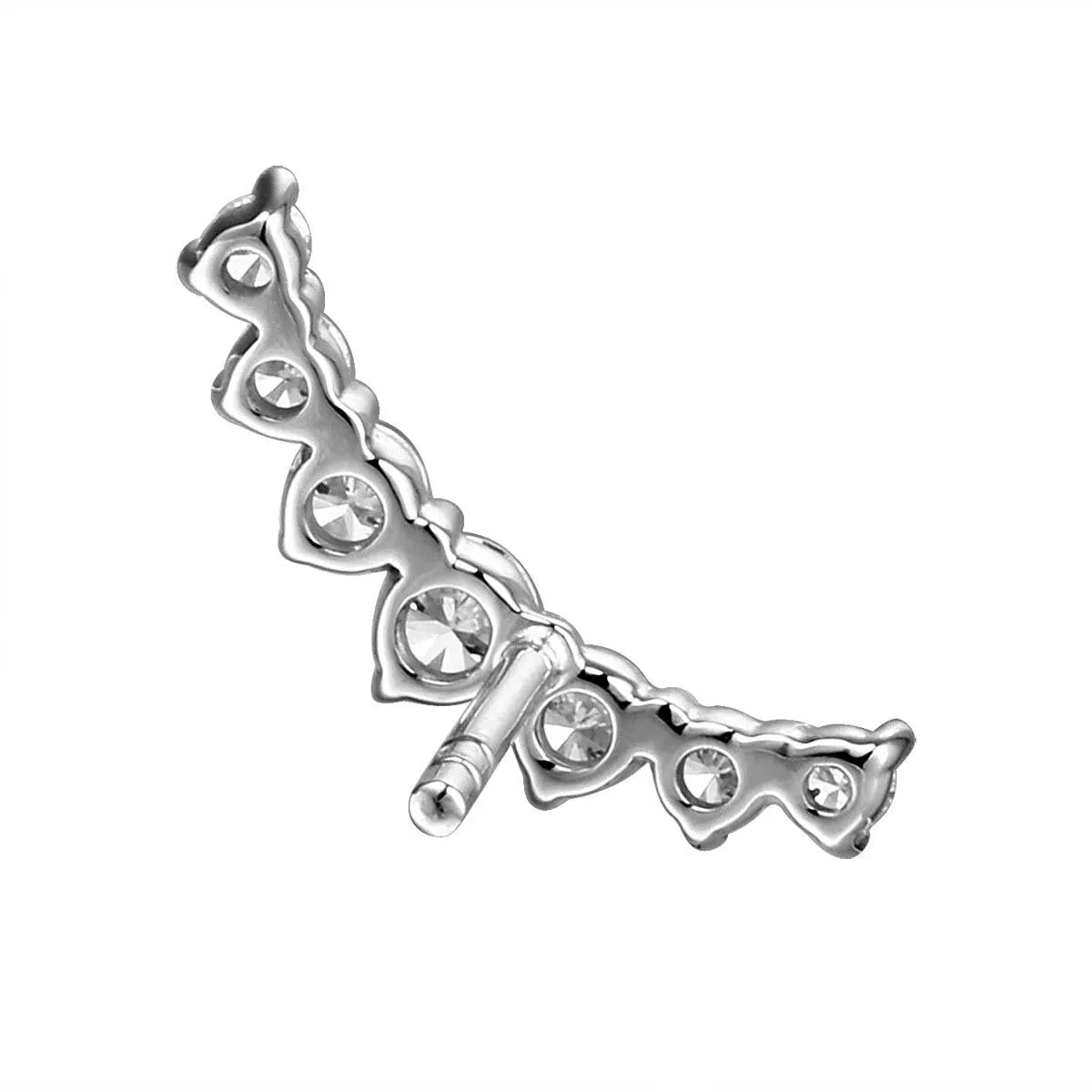 0.49ctw Ladies Climber Diamond Earring
