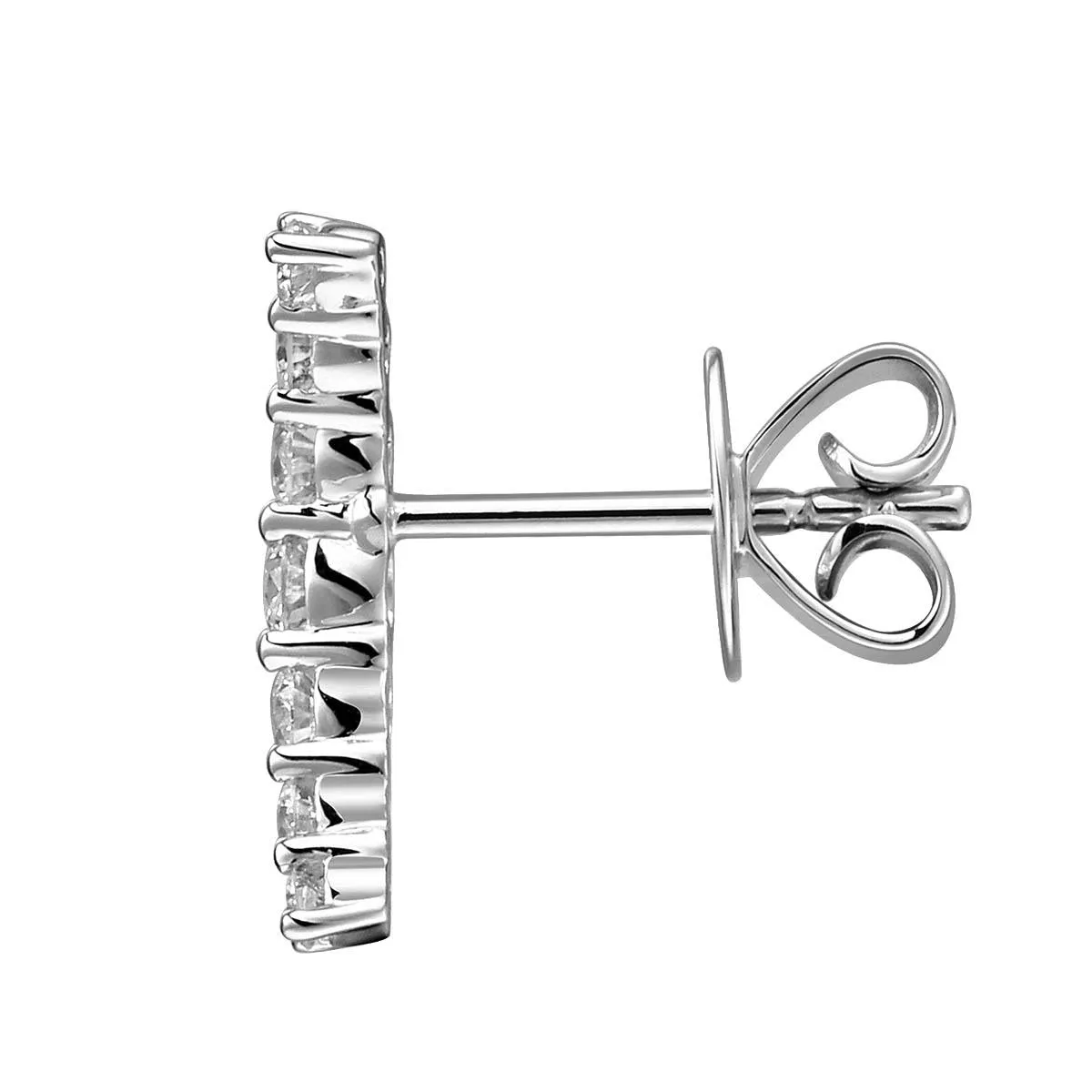 0.49ctw Ladies Climber Diamond Earring
