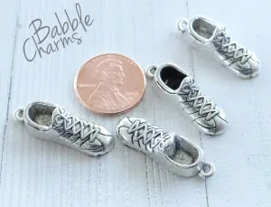 12 pc Shoe charm, shoe, shoe charm, sneaker, Charms, wholesale charm, alloy charm box 6