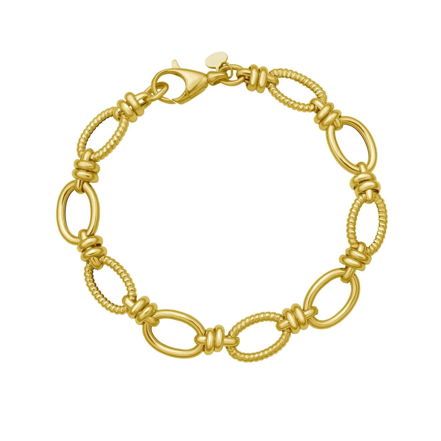 14K La Romana Cable Link Bracelet