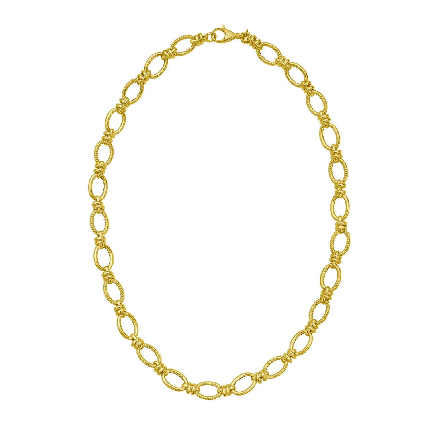 14K La Romana Cable Link Necklace