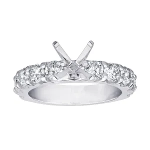 14K White Gold Diamond Rings