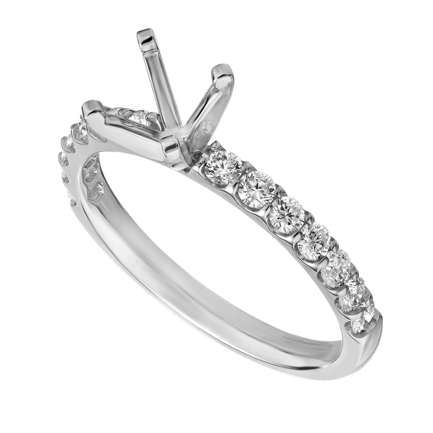 14K White Gold Diamond Rings