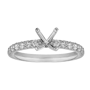 14K White Gold Diamond Rings