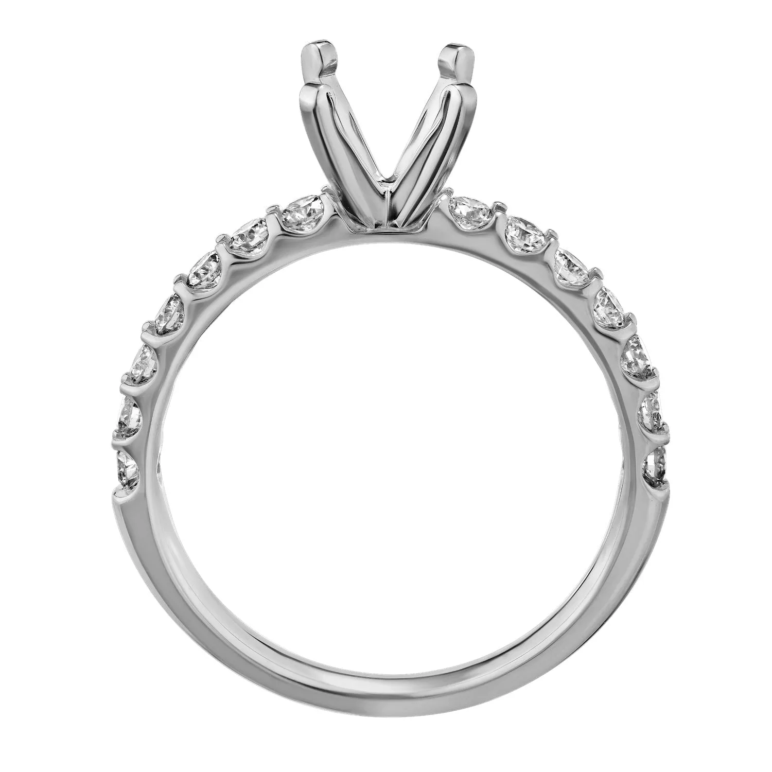 14K White Gold Diamond Rings