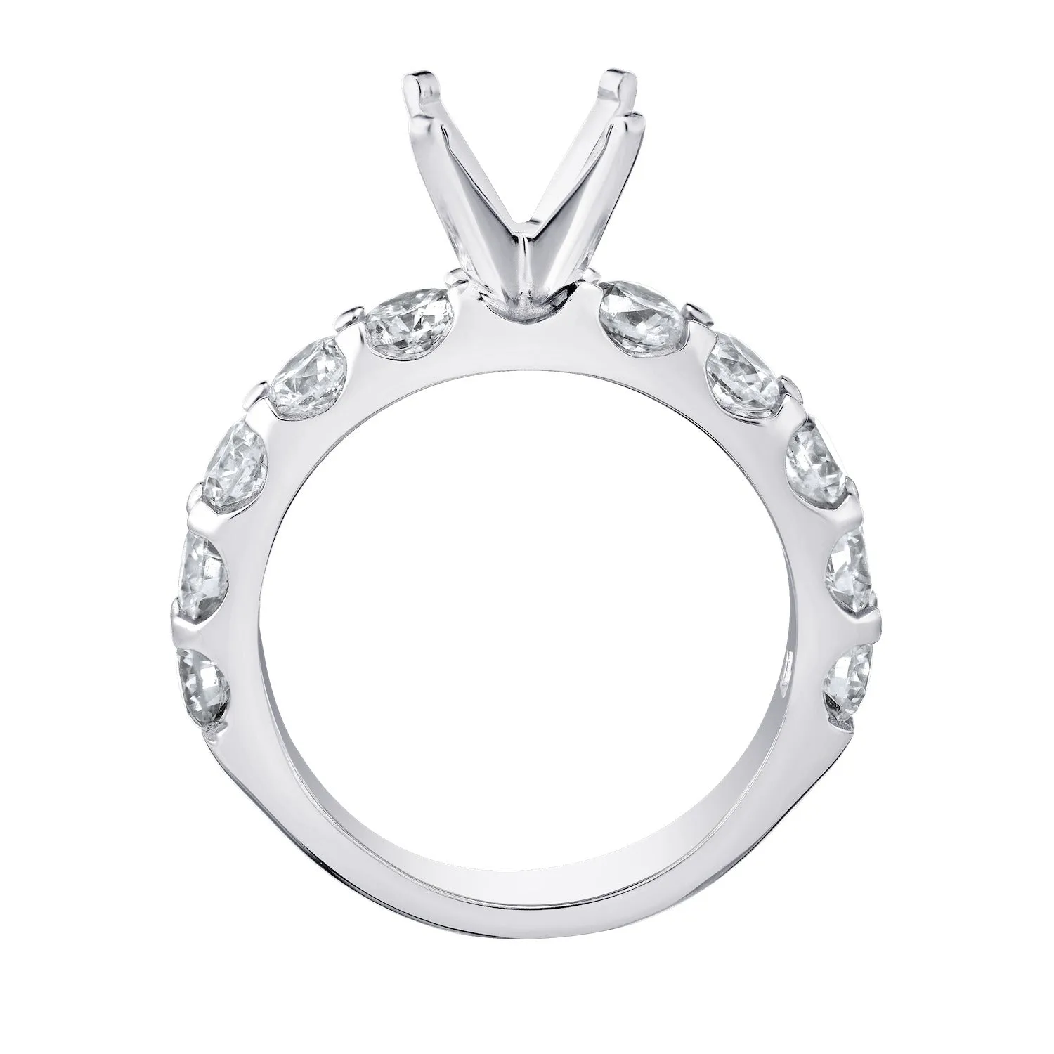 14K White Gold Diamond Rings