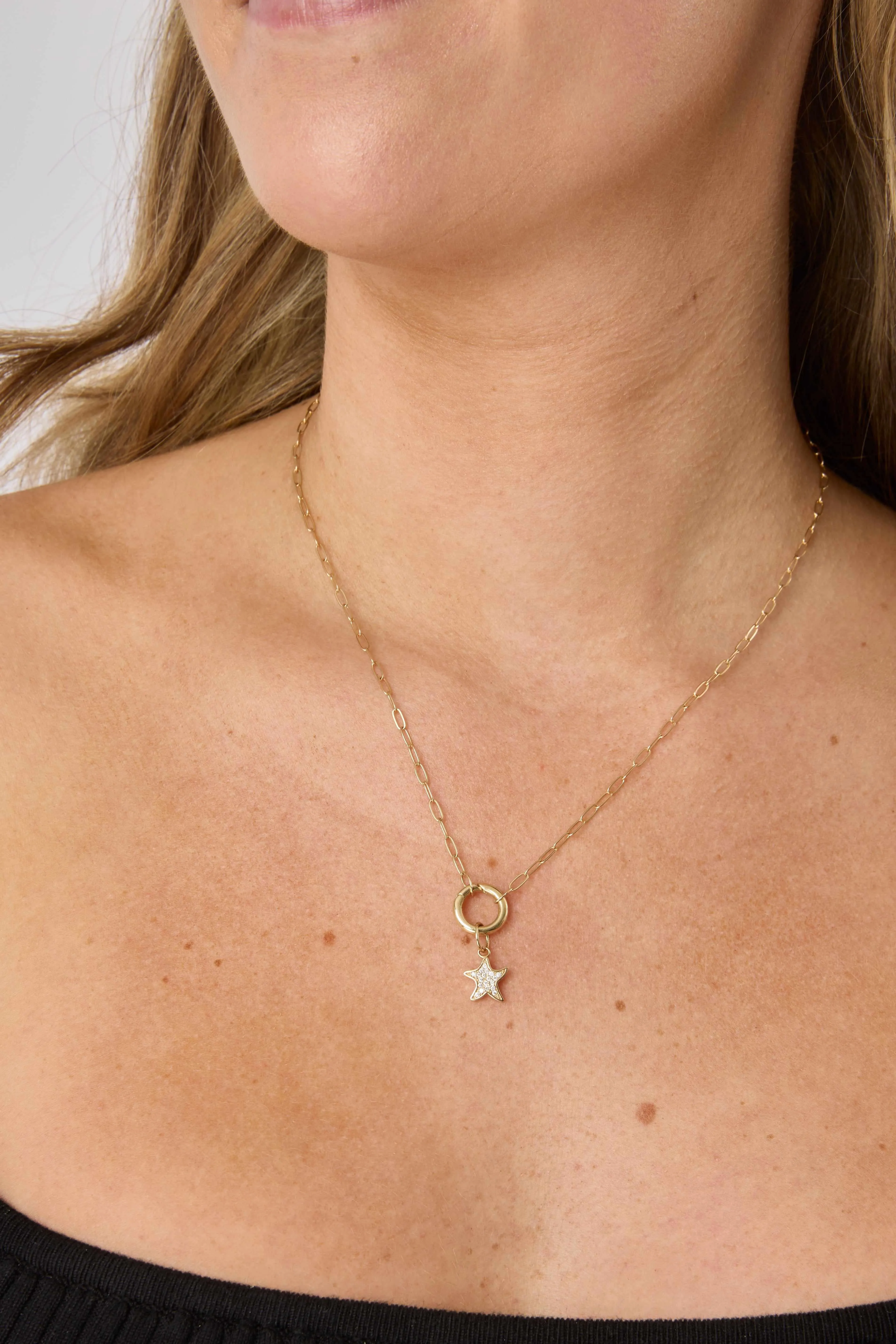 14KY Starfish Charm