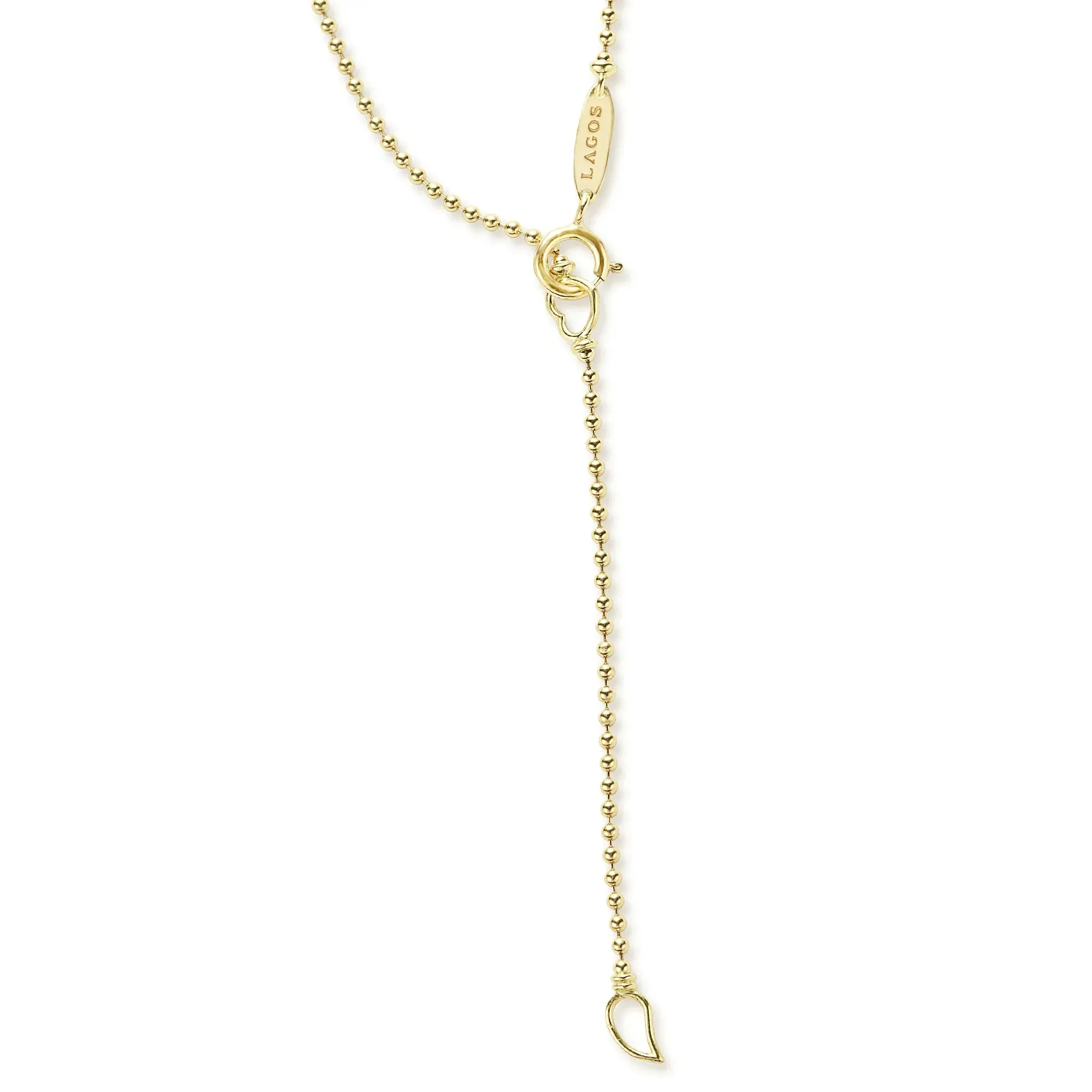 18K Gold Diamond Circle Pendant Necklace