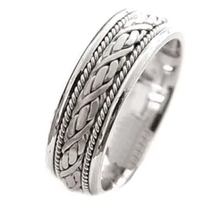 6 Strand Hand Braided Ring Band