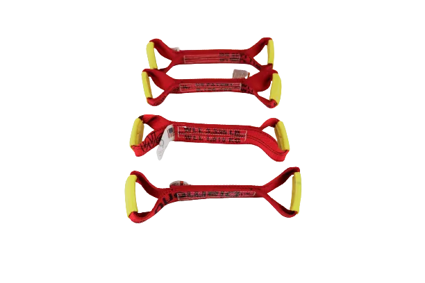 8 Point Kit DIAMOND WEAVE flatbed/rollback 18' car tie-down w/twisted snap hook