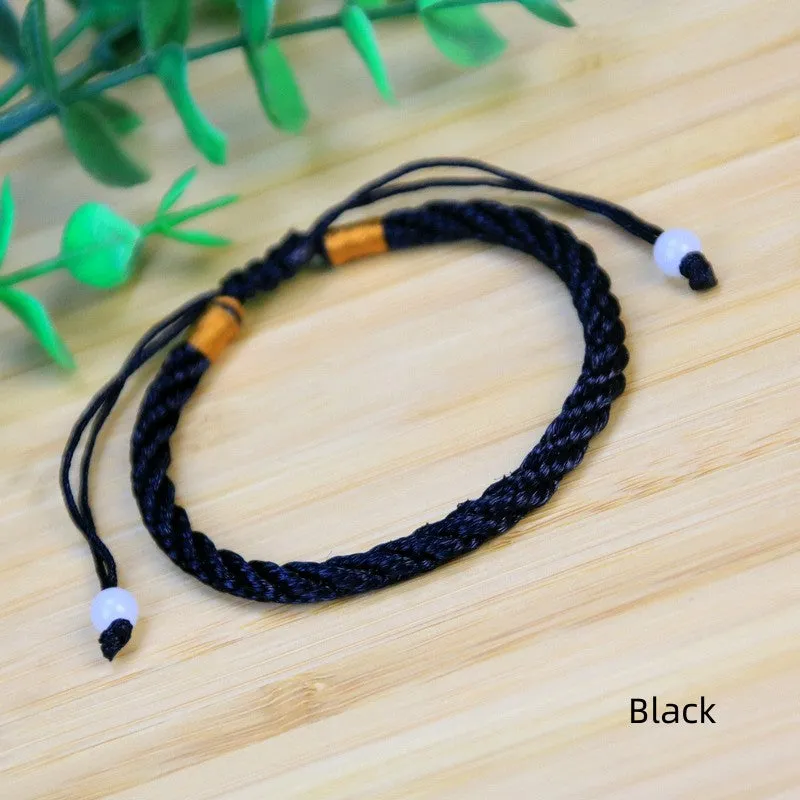 Adjustable Red String Bracelet Lucky Bangle Women Men Jewelry