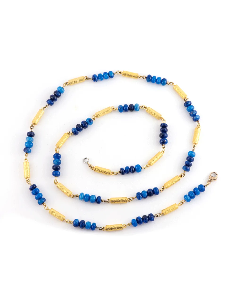 Afganite Bullet Beaded Necklace