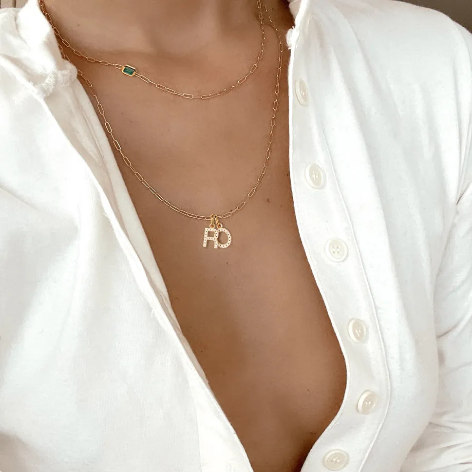 Alpha Diamond Pendant