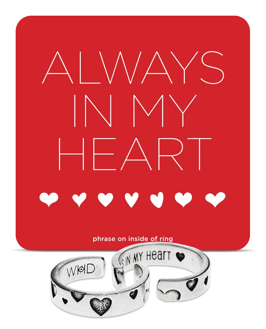 Always in my Heart Inspire Ring