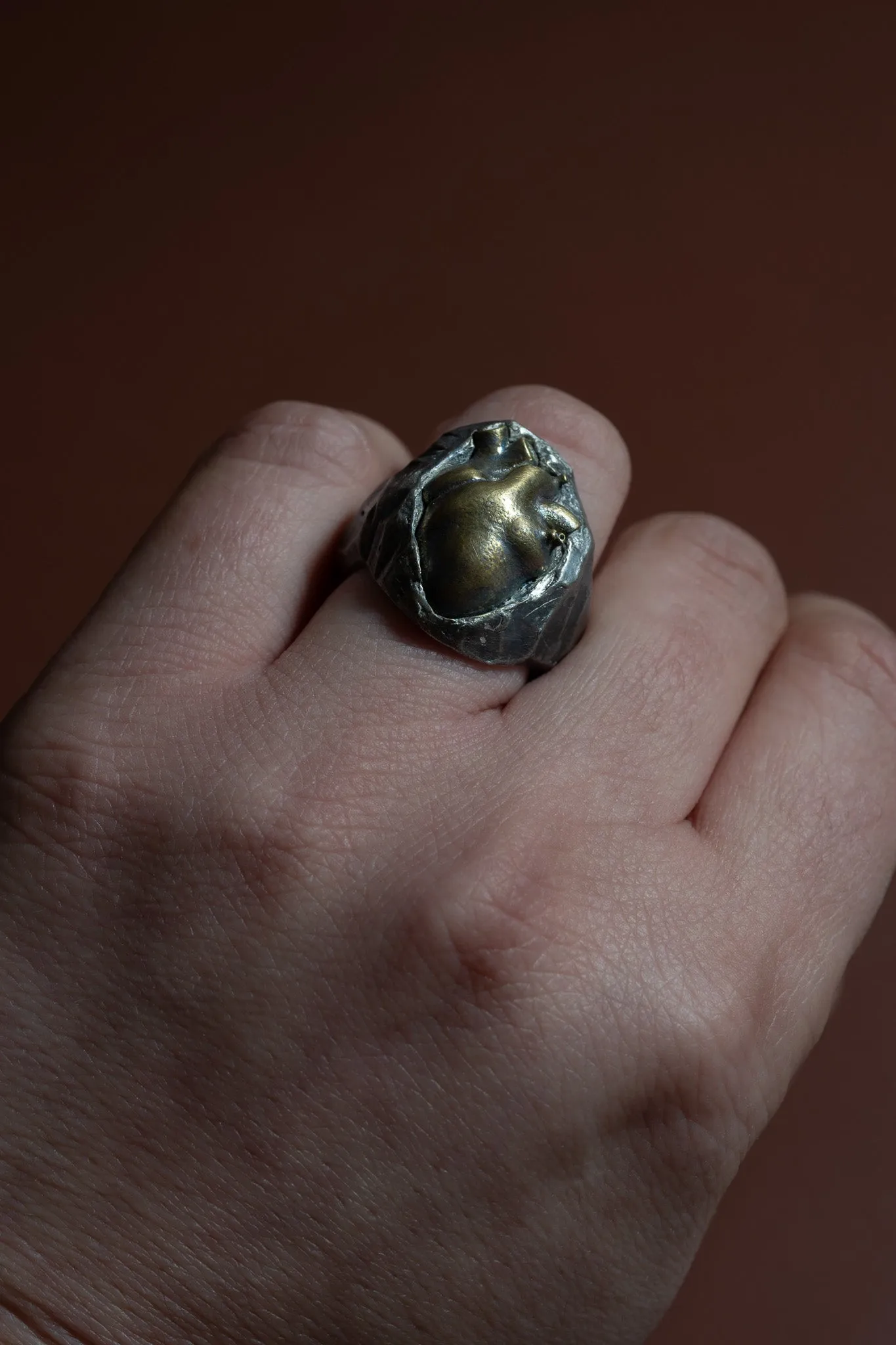 Anatomical Heart Ring