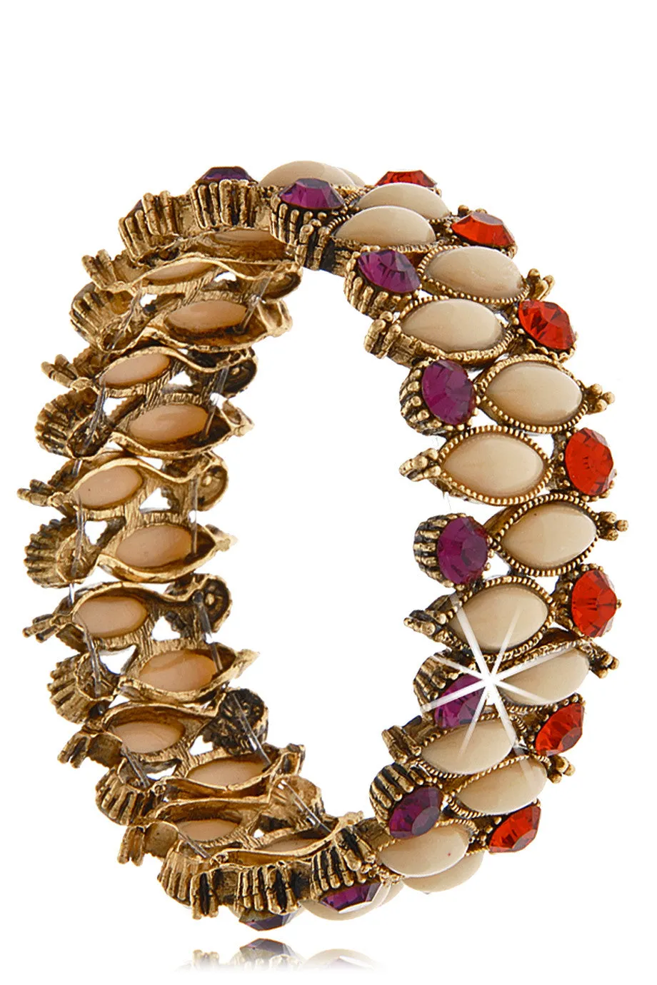 ANDREA MADER ASTARTE Crystal Stone Bracelet
