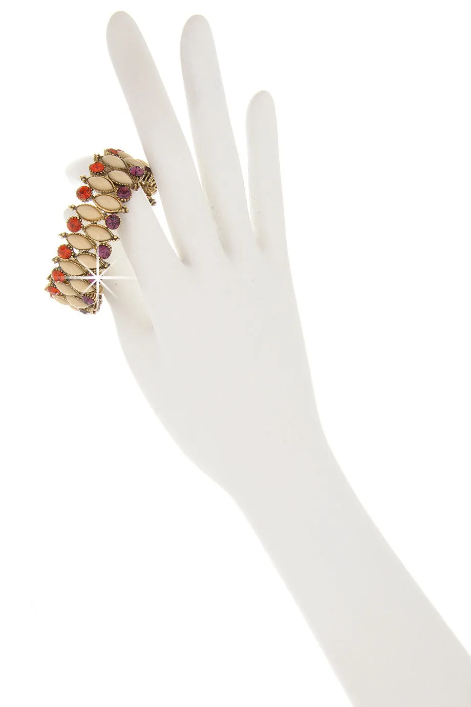 ANDREA MADER ASTARTE Crystal Stone Bracelet