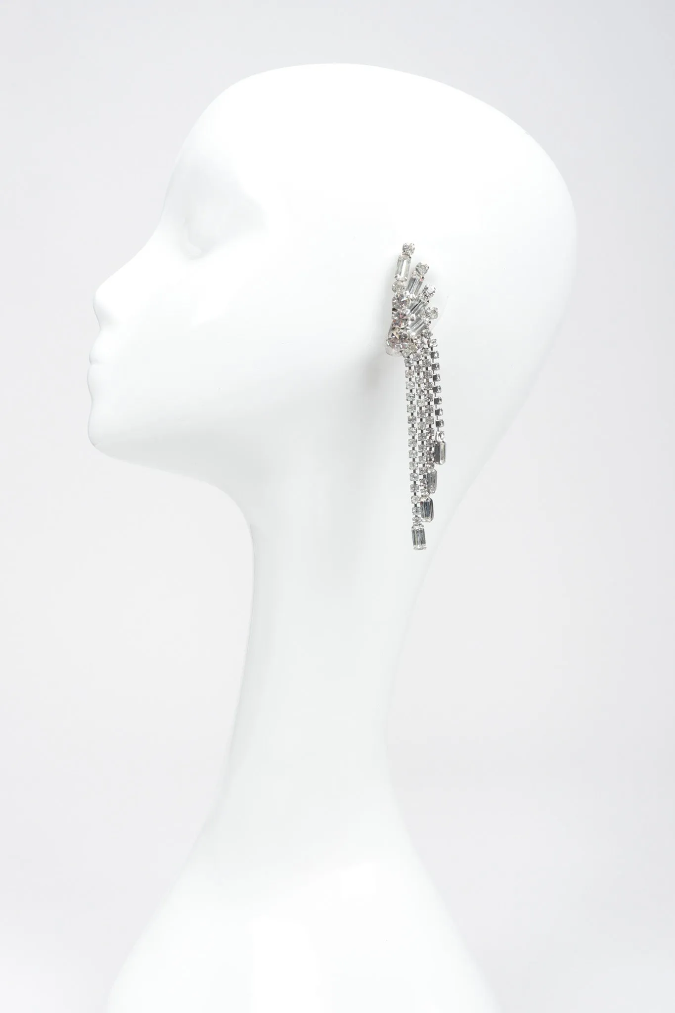 Angel Wing Fringe Ear Climbers