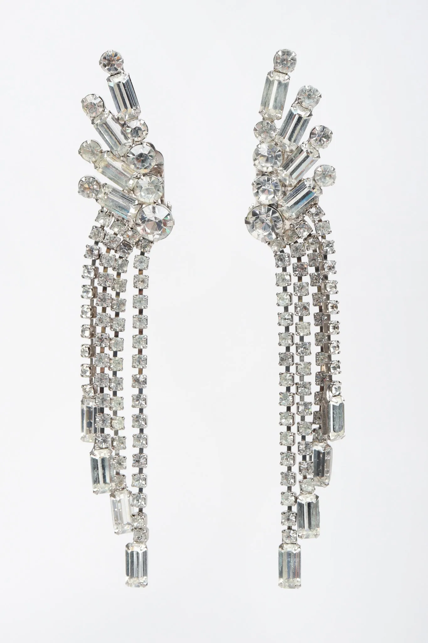 Angel Wing Fringe Ear Climbers