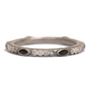 ARMENTA NEW WORLD SS  BLSAPH/DIA RING 03194