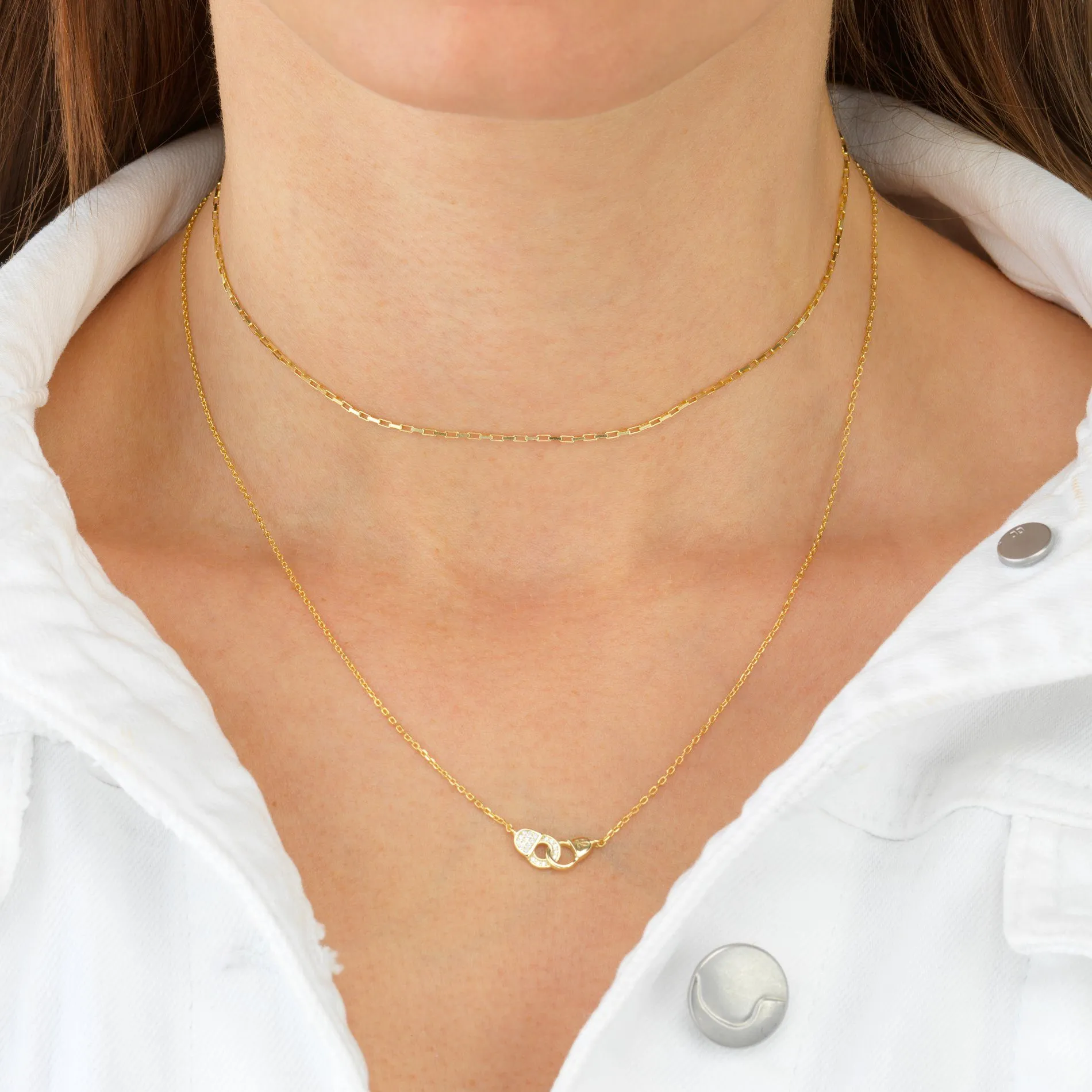 Baby Handcuff Necklace
