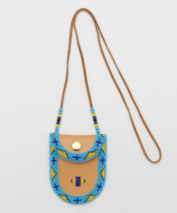 Beaded Pouch Necklace