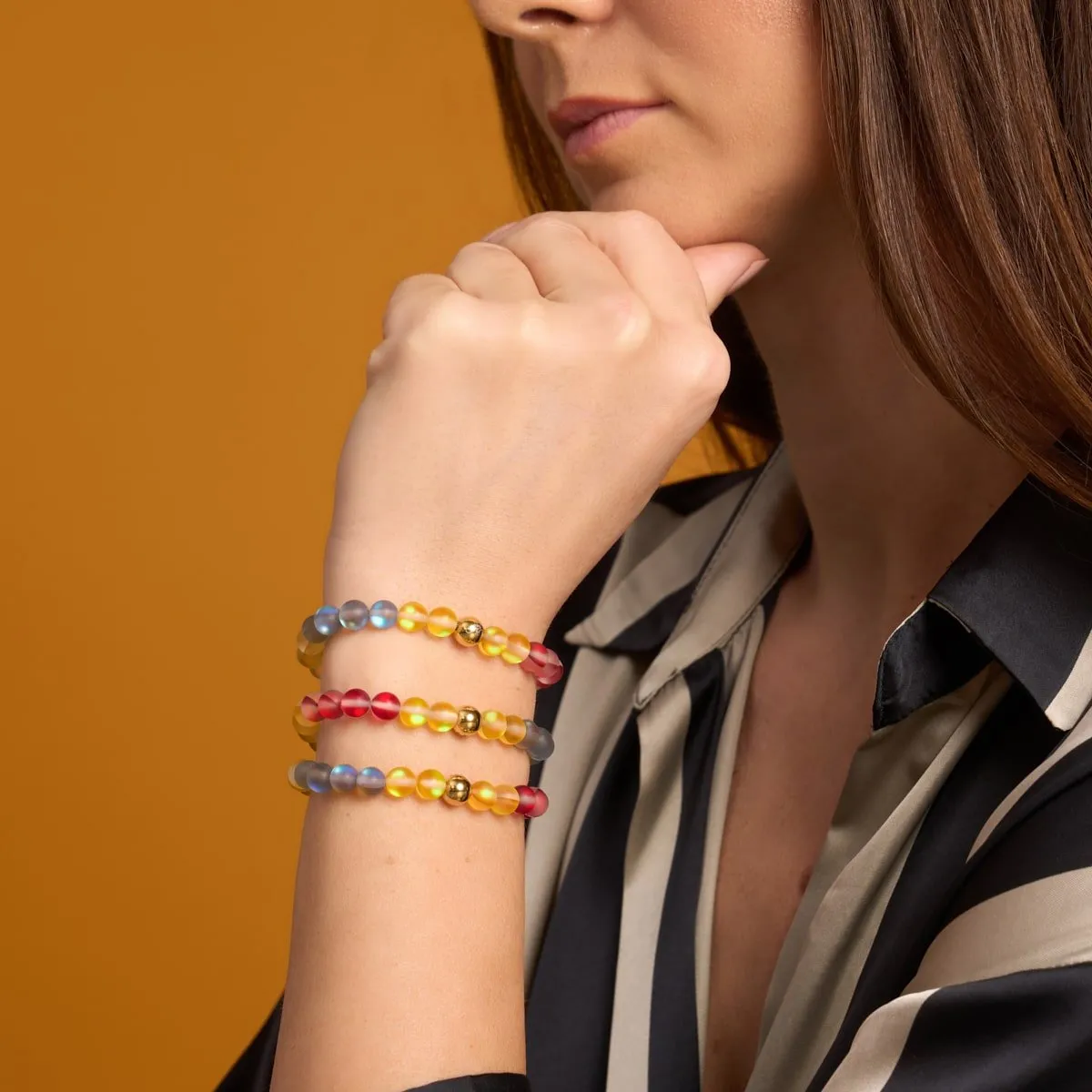 BELGIUM | Mermaid Glass Nations Bracelet