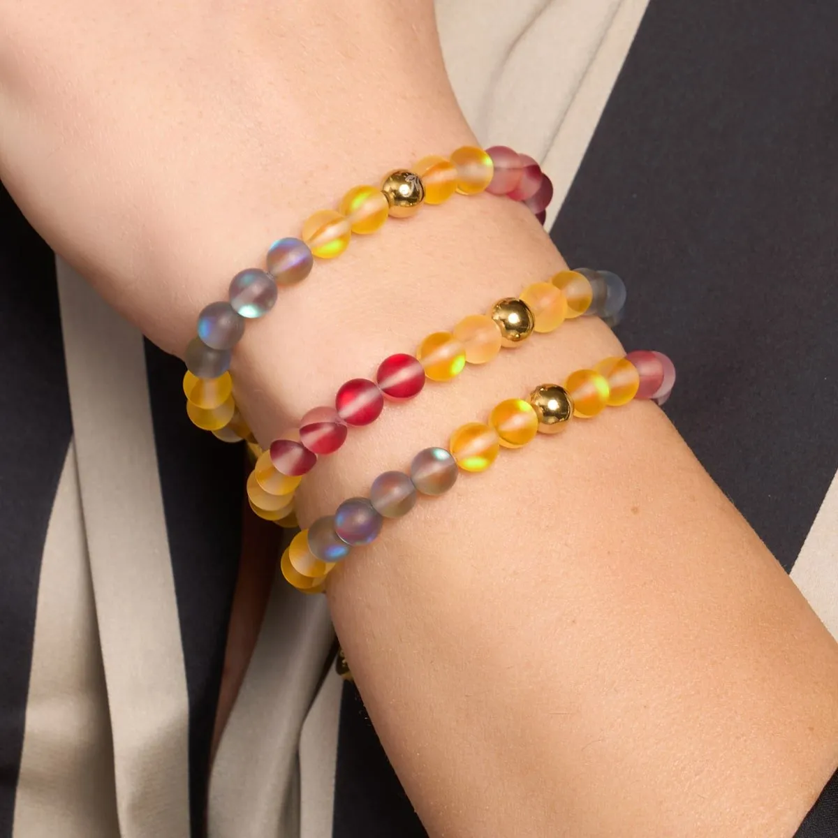 BELGIUM | Mermaid Glass Nations Bracelet