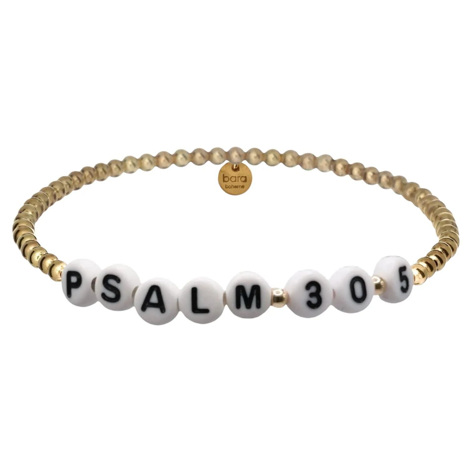 BIBLE VERSE | Personalized with Gold Filled Beads Bracelet