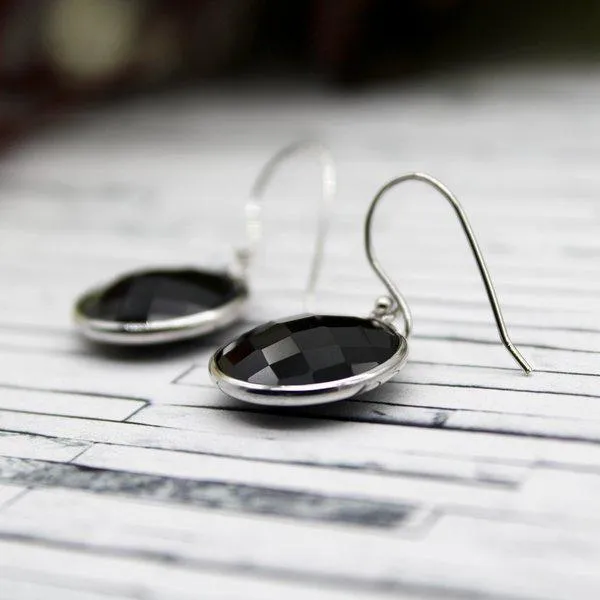 Black Onyx Earrings