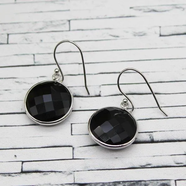 Black Onyx Earrings