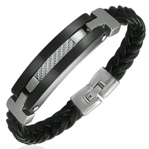 Blackish Leather Clasp