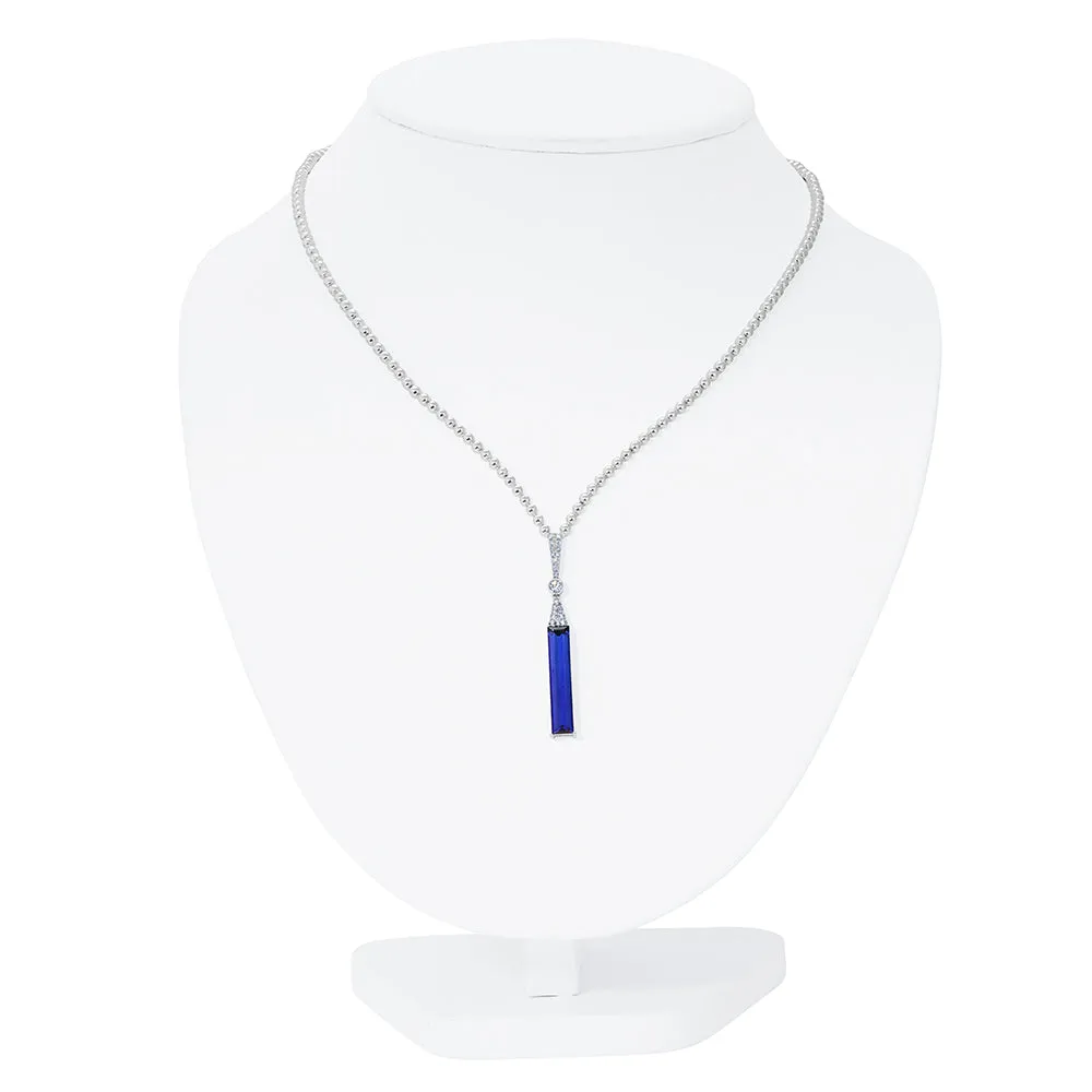 Blue Sapphire Necklace