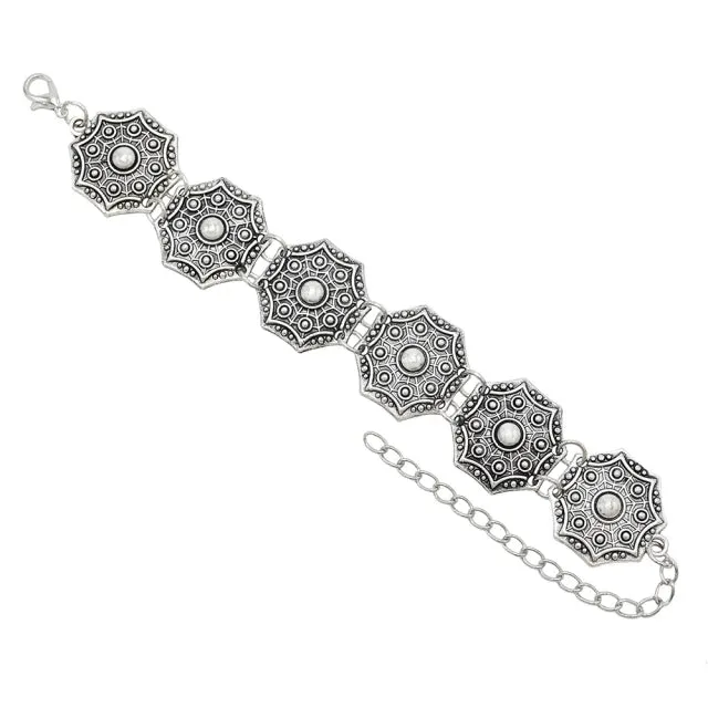 Bohemian Antalya Coin Bracelet Boho Coachella Bracelet Jewelry