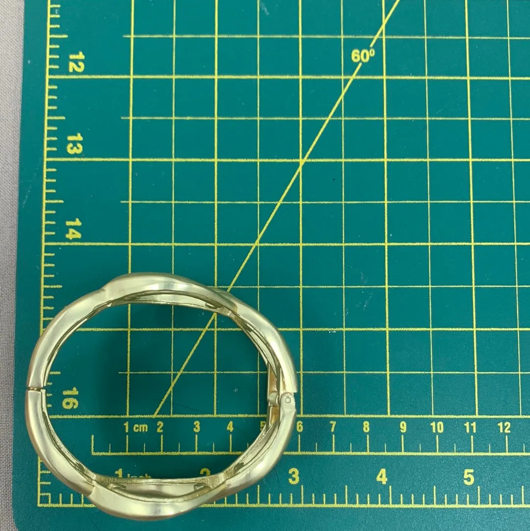 Braided Square Gold Bracelet