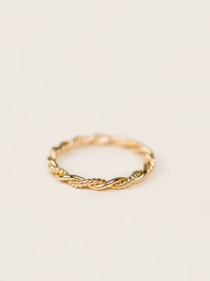 Braided Twist Ring