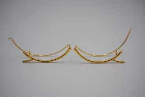 Branch Yellow Gold Roots Ear Climbers