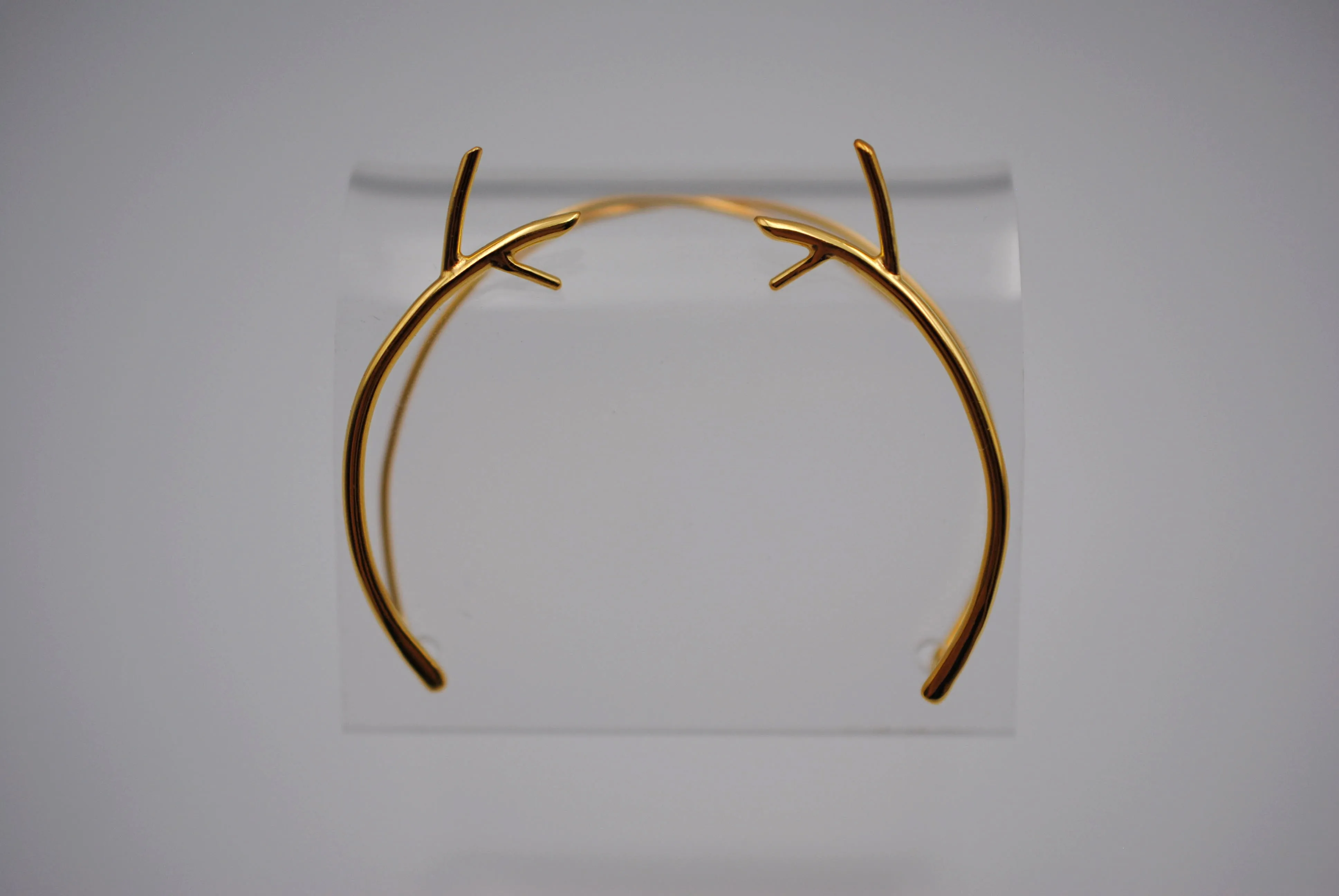 Branch Yellow Gold Roots Ear Climbers