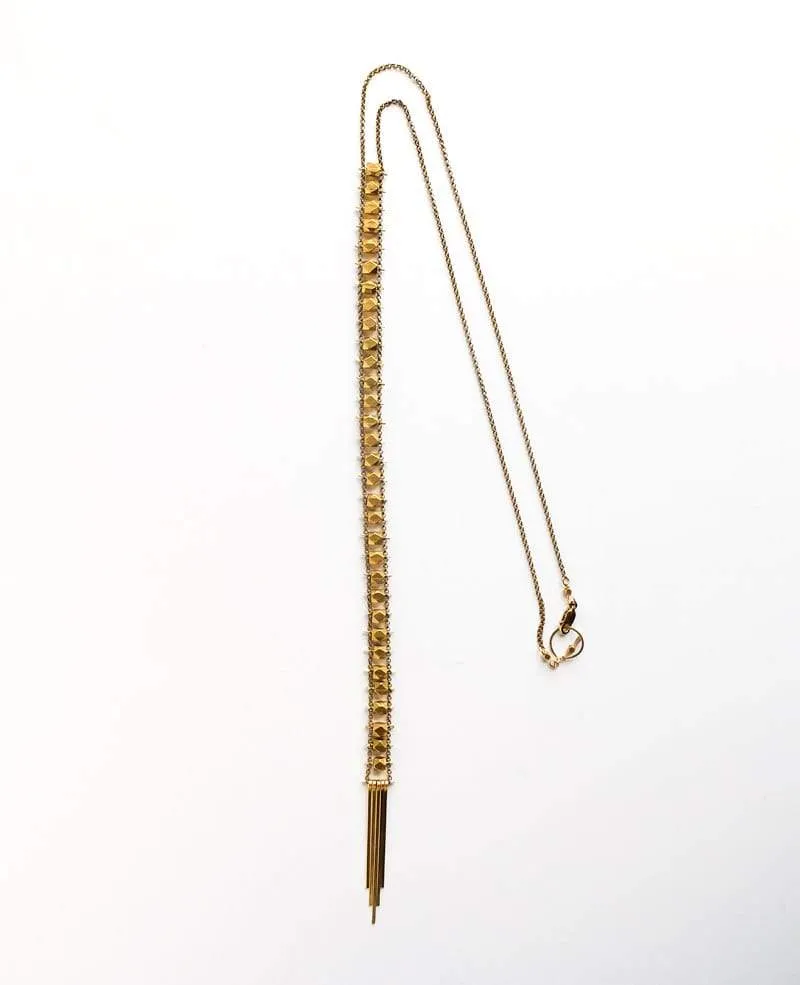 Brass Ladder Necklace