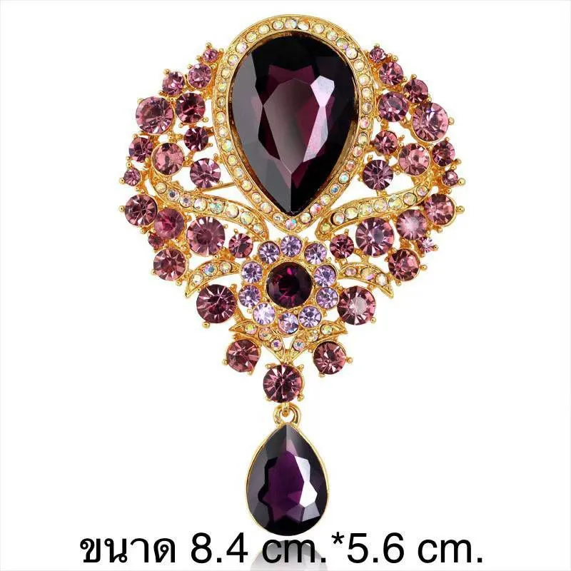 Brooches Collection 002 (80 1-37) - Thai Dress Brooches and Jewellry