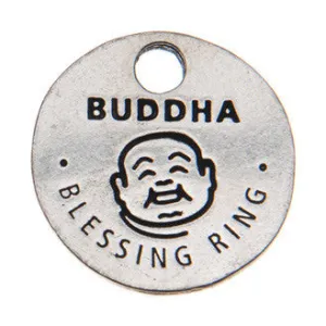 Buddha Blessing Ring Charm