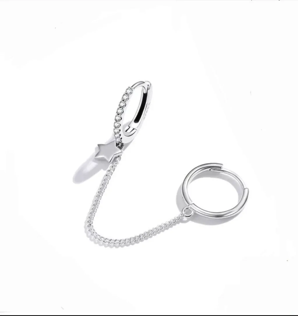 Carlie Double Hoop Earring