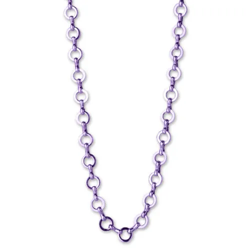 Charm It! Purple Chain Necklace