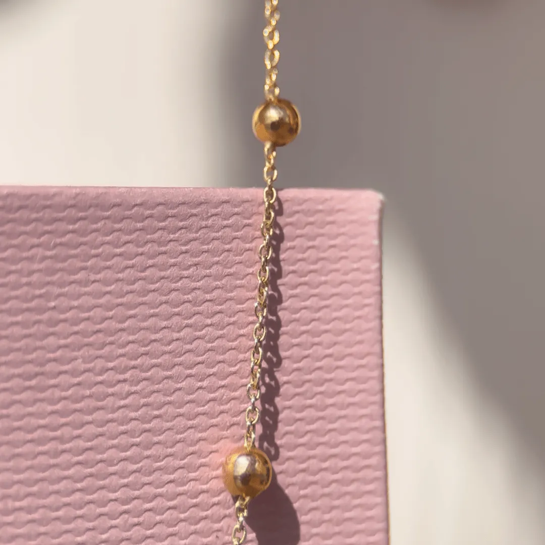 Classic Beaded Chain Necklace