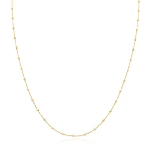 Classic Beaded Chain Necklace