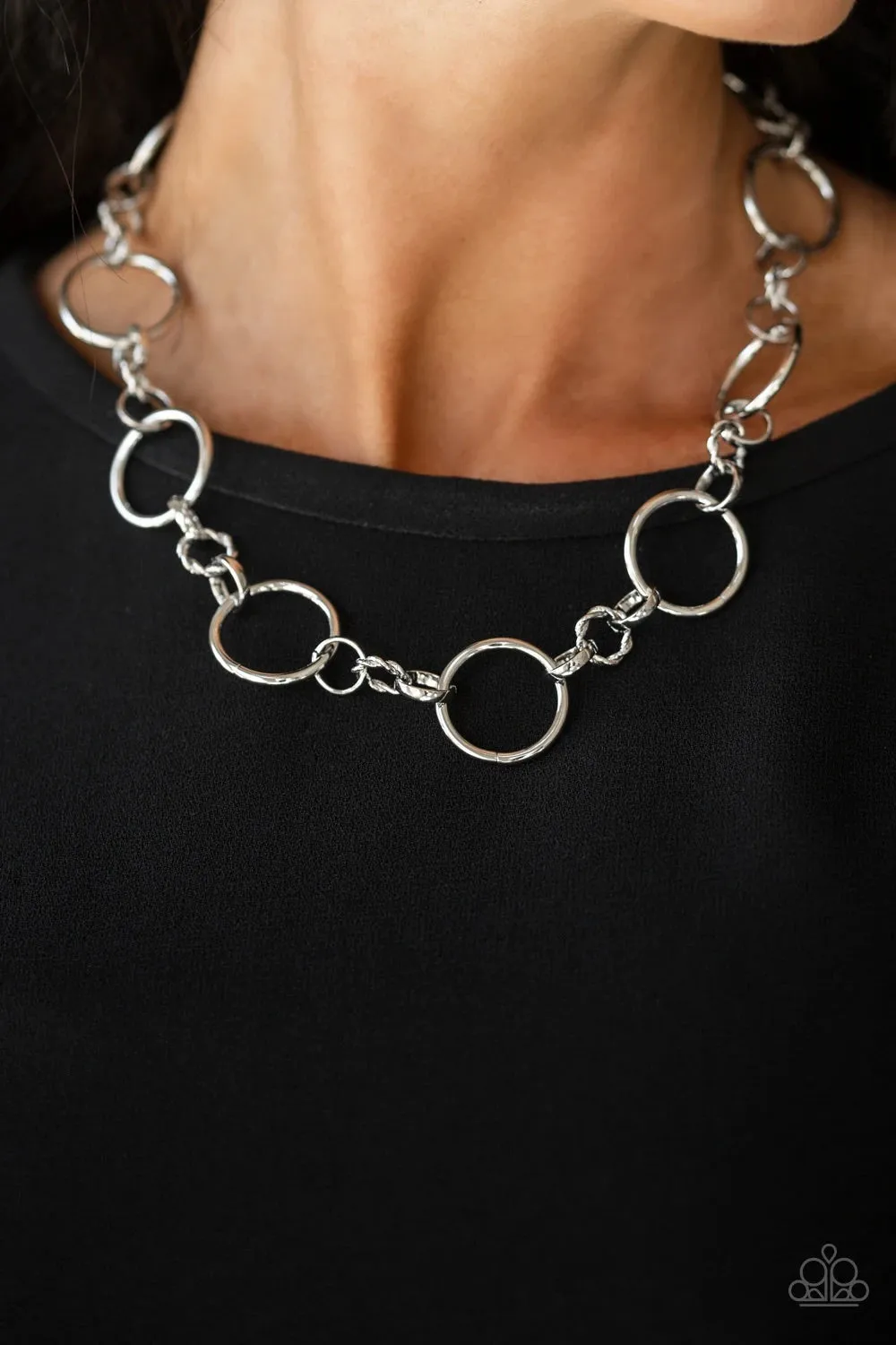 Classic Combo Silver Necklace