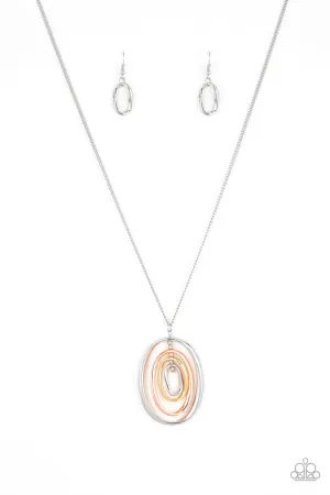 Classic Convergence Silver Paparazzi Necklace