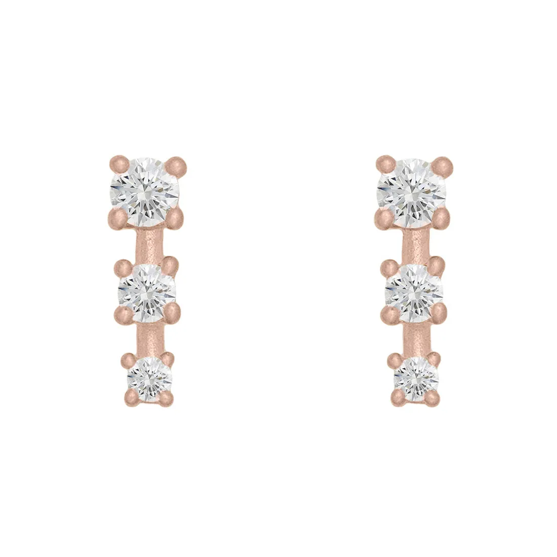 Cora Earrings, Diamond