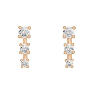 Cora Earrings, Diamond