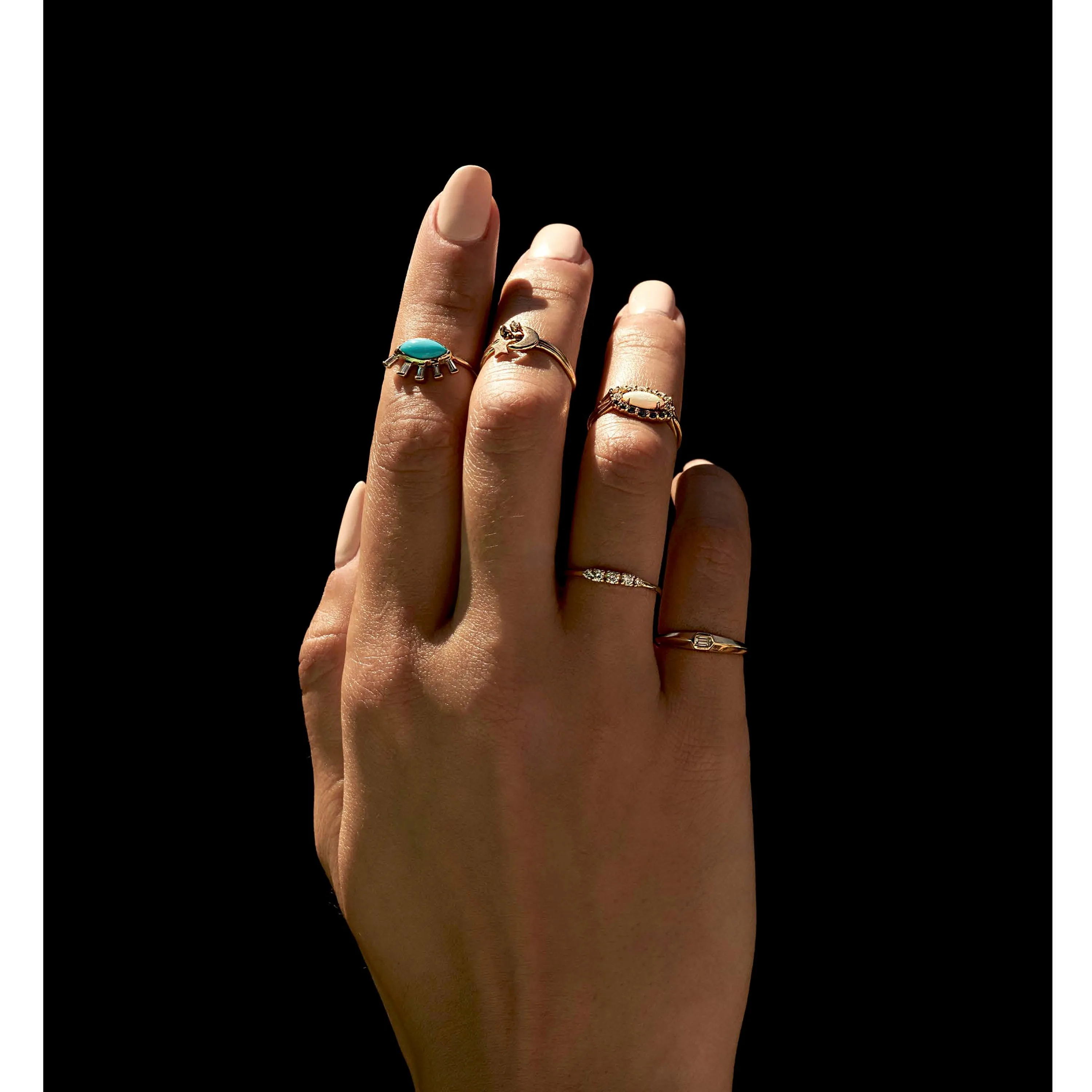 Crescent Moon Ring - RTS